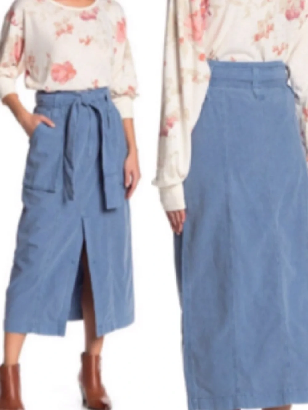 Free People CATCHING FEELINGS SKIRT SIZE 2 - Picture 13 of 16